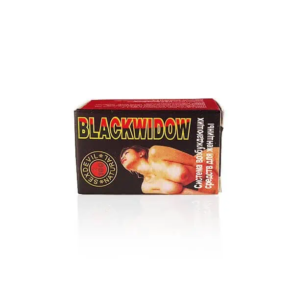 BLACK WIDOW 20 ml, Afrodisiaco Donna Gocce 2 BLACK WIDOW 20 ml, Afrodisiaco Donna Gocce