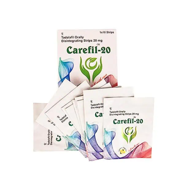 CAREFIL STRISCIA 20 mg, Tadalafil 3 SUPER AVANA 160 mg, Avanafil, Dapoxetina