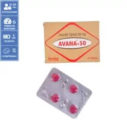 Avana 50 mg avanafil