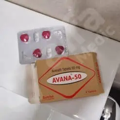 Avana 50 mg avanafil