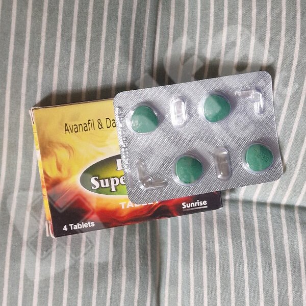 EXTRA SUPER AVANA 260 mg, Avanafil, Dapoxetina 3 Alfa Medic