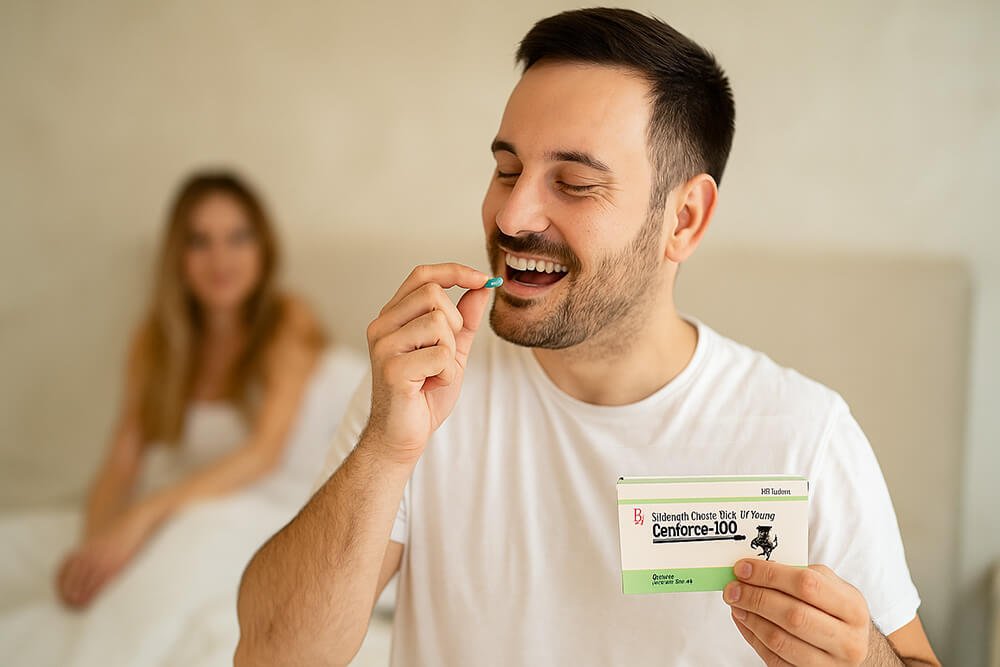 Compressa di Cenforce 100mg per disfunzione erettile